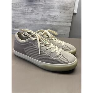 Rothy's Shoes Womens Size 9 The Lace Up Gray Knit Casual Sneakers
